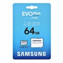 Карта памяти micro SDXC SAMSUNG EVO Plus емкостью 64 ГБ.