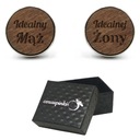 Запонки с гравировкой идеального мужа