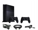 Консоль Sony PlayStation 4 Ps4 500 ГБ + PAD x2 + КОМПЛЕКТ ПРОВОДОВ