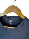 Tričko Converse tmavomodré s logom S Dominujúca farba modrá