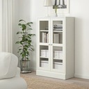 IKEA HAVSTA Skrinka vitrína s podstavcom 81x37x134 cm Farba nábytku biela