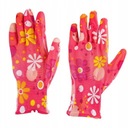 Dámske záhradné rukavice Pracovné rukavice do záhrady Farebné kvety veľ.7 EAN (GTIN) 5903002010570