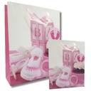 ПОДАРОЧНАЯ СУМКА НА КРЕЩЕНИЕ ДЕТСКОГО ДУША РОЖДЕНИЕ 40x31см