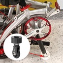 3xEasy Wheel Fold Bike na ycy 33,9 mm Easywheel Model Wbudowana rolka rowerowa Seapost do podróży