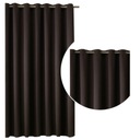 ТОЛСТАЯ ЗАТЕМНАЯ ШТОРА высота 200х250, коричневая