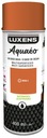 LUXENS КРАСКА НА ВОДНОЙ ОСНОВЕ ВОДНЫЙ СПРЕЙ ОРАНЖЕВЫЙ АТЛАСНЫЙ ПОЛУМАТОВЫЙ 400МЛ