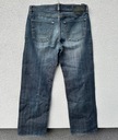 Hugo Boss W36 L32 štýlové tmavomodré vintage džínsové nohavice Zapínanie zips