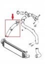 ТРУБА ПАТРУБОК ИНТЕРКУЛЕРА FORD FOCUS II MK2 1.6 TDCI изображение 2