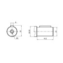MOTEUR HYDRAULIQUE BMR, OMP CHLONNOSC: 80CM3/OBR OBROTY: 750OBR/MIN DANSphoto 7