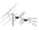 Трехзначная комбинированная антенна UHF VHF 42 дБи DVB-T2 Dipol