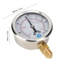 TSPGGZ60Z41BAR 1/4BSP Y60 ОСЬОВИЙ МАНОМЕТР PROZNIOWY WYPELNIONY МАСЛО R  (18092861244) фото min 13