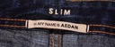 TOM TAILOR nohavice BLUE jeans SLIM AEDAN _ W32 L34 Dominujúci materiál bavlna