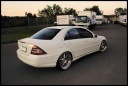 MERCEDES C-KLASA W203 SPOILER SPOILER AMG PODKLAD!  photo 9