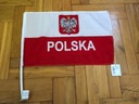 Flaga samochodowa Polski 45 x 30 cm Marka inny