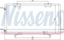 RADIATEUR CLIMATISATION NISSENS 94540photo 8