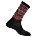 Ponožky Reebok Stripe BP5372 fitness tréning Dominujúca farba čierna