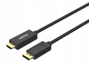 Unitek Kabel przewód DisplayPort 1.2 na HDMI 4K 60Hz 1,8 m HDR HDCP 2.2 Standard HDMI 2.1
