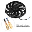 UNIVERSAL VENTILADOR DEL RADIADOR 12V 80W NEGRO 