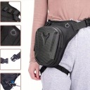 СУМКА МОТОЦИКЛЕТНАЯ БАРСЕТКА БАЧОК NA НОГОЙ UDO ЧЕРНАЯ  фото 9