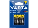 VARTA- SUPER HEAVY-DUTY AAA R03P Blister 4 szt.
