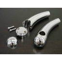 RISERY FASTENERS RUDDERS CHROME OWALNE 18CM (252)  photo 6