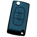 KEY REMOTE CONTROL CITROEN PEUGEOT 2002-2015 HU83 ID46 433MHZ ASK 