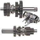 КОМПЛЕКТ 4-СКОРОСТНОЙ КОРОБКИ ПЕРЕДАЧ ROMET ZETKA ZK50 4T.