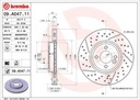 DISCOS ZAPATAS PARTE DELANTERA BREMBO MINI MINI DESCAPOTABLE 