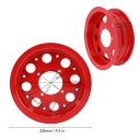 JANTE ROUES MOTOCYCLETTE ROUGE POLEROWANY SUBSTITUT POUR MONKEY GORILLA Z50Rphoto 10