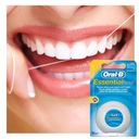 ORAL-B Essential Floss NIĆ DENTYSTYCZNA NIEWOSKOWANA miętowa 50m - 5 sztuk Cechy dodatkowe woskowane