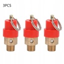3 PCS SOUPAPE SÉCURITÉ VERS COMPRESSEUR COMPRESSEUR RÉGULATEUR G1/8 8KGphoto 4