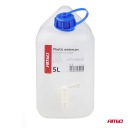 КАНІСТРА БАК ПЛАСТИКОВИЙ NA ВОДИ Z KRANEM 5L AMIO 03201  (17544377310) фото min 8