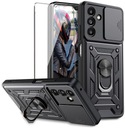 Чехол для Samsung A14 5G ARMOR SLIDE RING + СТЕКЛО