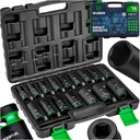 УДАРНЫЕ ГОЛОВКИ НАБОР ГОЛОВОК 16 ШТ. ГОЛОВКИ 1/2