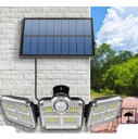 LAMPA SOLARNA Z CZUJNIKIEM RUCHU ZMIERZCHU LED Temperatura barwowa 6500 K