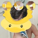 Detská čiapka do kúpeľa strieška na umývanie hlavy ochrana očí a uší Hrdina Flinstones