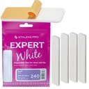 СТАЛЕКС Сменные полировальные буферные напильники белые 10 шт.