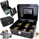 KASETKA SEJF SCHOWEK METALOWY WYTRZYMAŁY NA KLUCZ NA WARTOŚCIOWE RZECZY