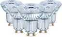 5 светодиодных ламп GU10 4,5 Вт, 3000K, регулируемая яркость OSRAM