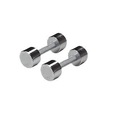 Хромированные гантели Spartan 2 х 3 кг.