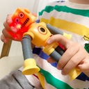 sada ROBOT ROZŤAHOVACIA SENZORICKÁ ANTISTRESOVÁ PRÍSAVKA POP LED Materiál plast