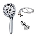 10 душевых насадок с фильтром и режимом струи, противозасоряющиеся форсунки, ручной спринклер
