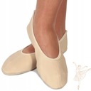 БАЛЕТНЫЕ ТУФЛИ ДЛЯ ТАНЦЕВАЛЬНОГО ФИТНЕСА РИТМИК 31 БЕЖЕВЫЕ