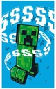 Детское полотенце Minecraft Creeper
