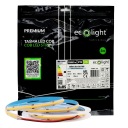 Светодиодная лента COB 24В 9Вт/м SOLID COLD ROLL 5м CW