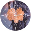 ЧАСЫ НАСТЕННЫЕ КРУГЛЫЕ Фотокартина 80см Осень 2