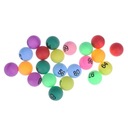 Пронумерованные шарики для пив-понга