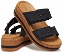 Dámske Šľapky Koturn Crocs Brooklyn Woven Buckle 209978 39-40