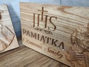 Pamiątka Pierwszej Komunii Świętej Prezent Komunia Obrazek Personalizowany Cechy dodatkowe personalizowane