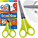 ШКОЛЬНЫЕ НОЖНИЦЫ BAMBINO С ПРАВИЛЬНИКОМ КРУГЛЫЕ 13,5 СМ ДЛЯ ДЕТЕЙ